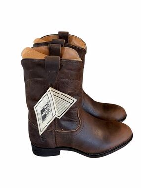 Frye NEW Youth Vintage Small Frye Pull On Boots Size 1 #267066